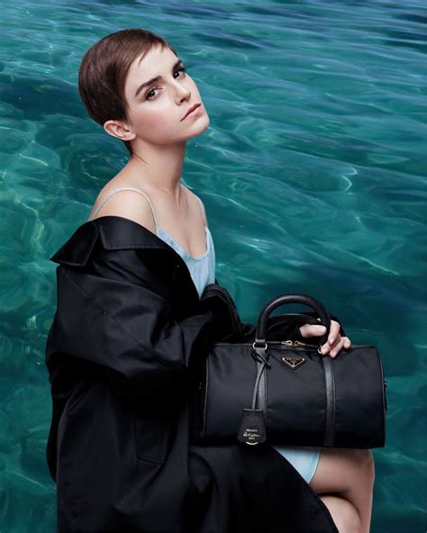 prada ad campaign 2015|emma watson Prada campaign.